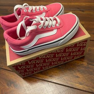 Vans Honeysuckle Pink Canvas Sneakers